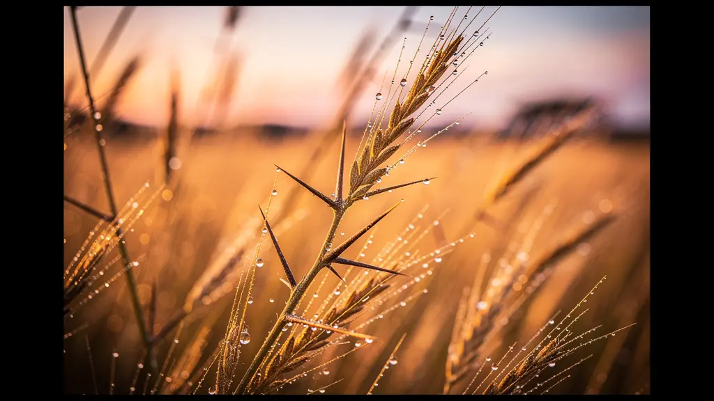Acacia solitaire dans la savane dorée au lever du soleil avec brume matinale